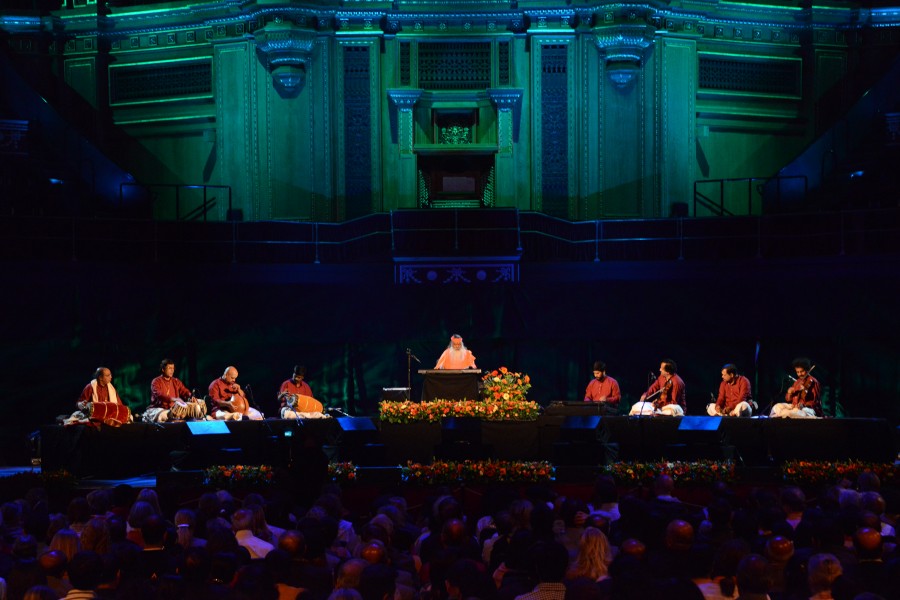 Royal Albert Hall — full ensemble on stage